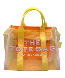 MARC JACOBS（マークジェイコブズ）の古着「メッシュトートバッグ」｜イエロー×オレンジ