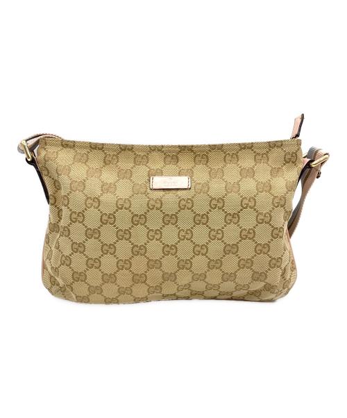 GUCCI（グッチ）GUCCI (グッチ) ショルダーバッグ ブラウンの古着・服飾アイテム