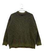 masonprinceメゾンプリンス）の古着「厚手ニット」｜オリーブ