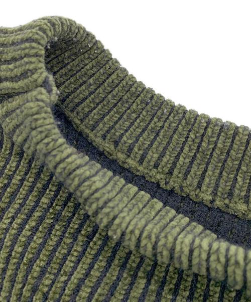 masonprince（メゾンプリンス）masonprince (メゾンプリンス) 厚手ニット オリーブ サイズ:3の古着・服飾アイテム