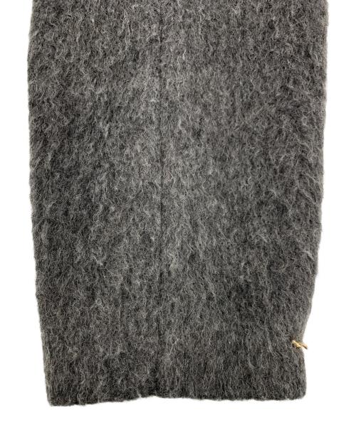 COLLAGE GALLARDAGALANTE（コラージュ ガリャルダガランテ）COLLAGE GALLARDAGALANTE (コラージュ ガリャルダガランテ) ウールシャギーコート ブラック サイズ:FREEの古着・服飾アイテム