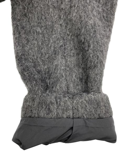 COLLAGE GALLARDAGALANTE（コラージュ ガリャルダガランテ）COLLAGE GALLARDAGALANTE (コラージュ ガリャルダガランテ) ウールシャギーコート ブラック サイズ:FREEの古着・服飾アイテム