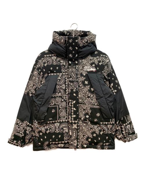 FIRST DOWN（ファーストダウン）FIRST DOWN (ファーストダウン) ダウンジャケット ブラック サイズ:Mの古着・服飾アイテム