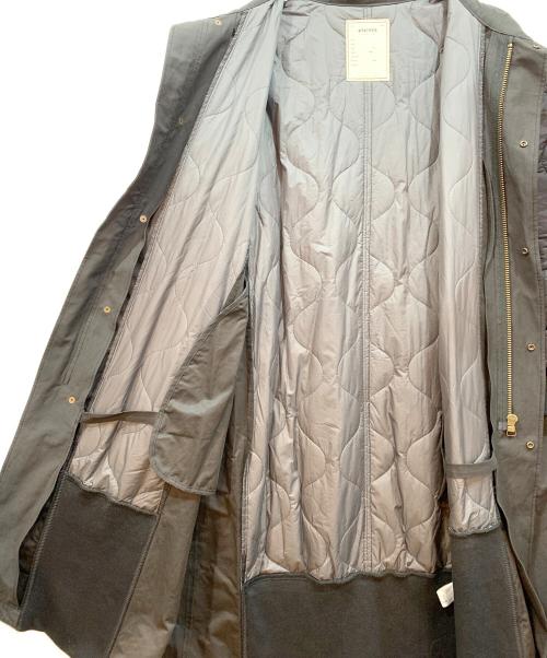 etsinta（エシンタ）etsinta (エシンタ) 切替マキシミリタリーコート ブラック サイズ:ONEの古着・服飾アイテム