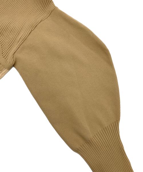 MAISON SPECIAL（メゾンスペシャル）MAISON SPECIAL (メゾンスペシャル) コルセットニット ベージュ サイズ:FREEの古着・服飾アイテム