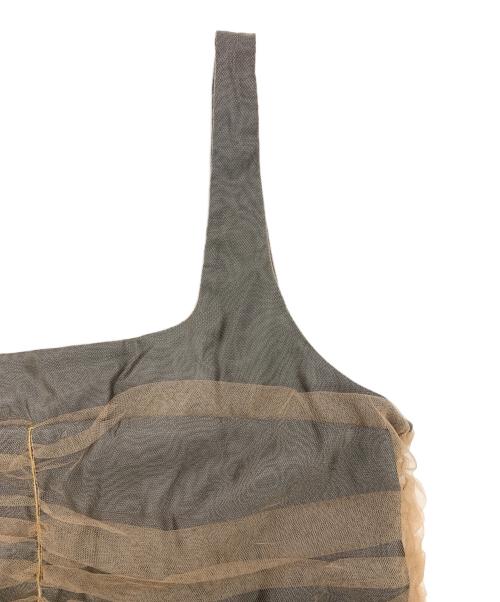 MAISON SPECIAL（メゾンスペシャル）MAISON SPECIAL (メゾンスペシャル) チュールギャザーコルセット グレー サイズ:FREEの古着・服飾アイテム