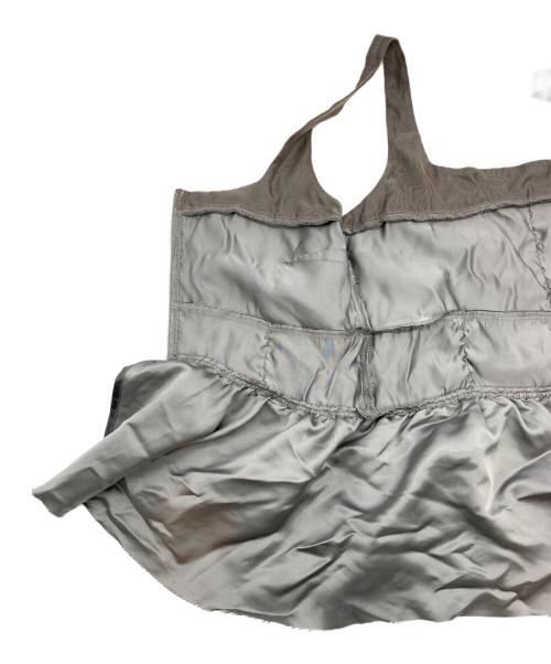 MAISON SPECIAL（メゾンスペシャル）MAISON SPECIAL (メゾンスペシャル) チュールギャザーコルセット グレー サイズ:FREEの古着・服飾アイテム