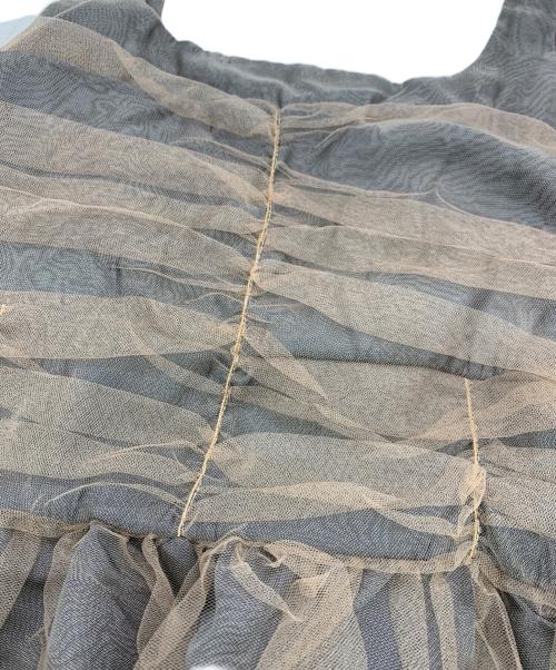 MAISON SPECIAL（メゾンスペシャル）MAISON SPECIAL (メゾンスペシャル) チュールギャザーコルセット グレー サイズ:FREEの古着・服飾アイテム