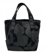 marimekkoマリメッコ）の古着「ハンドバッグ」｜ブラック