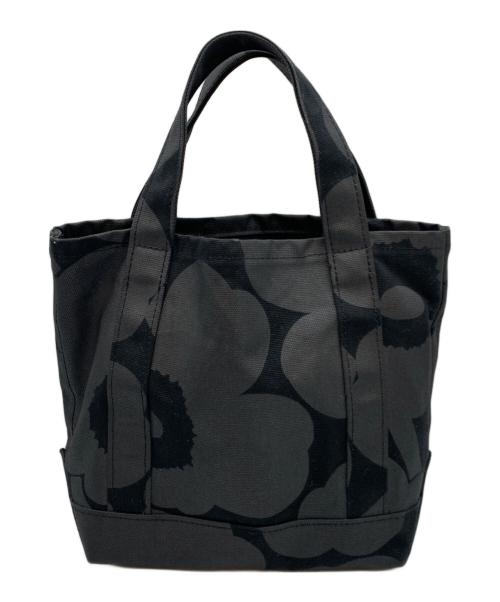 marimekko（マリメッコ）marimekko (マリメッコ) ハンドバッグ ブラックの古着・服飾アイテム