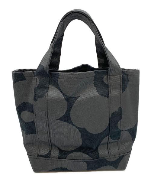 marimekko（マリメッコ）marimekko (マリメッコ) ハンドバッグ ブラックの古着・服飾アイテム