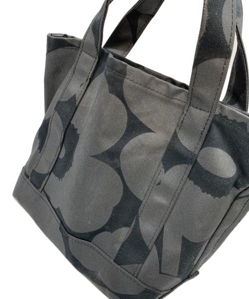 marimekko（マリメッコ）marimekko (マリメッコ) ハンドバッグ ブラックの古着・服飾アイテム