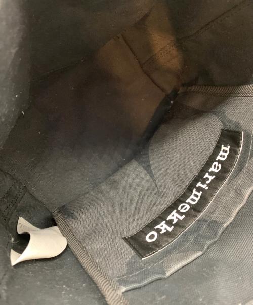 marimekko（マリメッコ）marimekko (マリメッコ) ハンドバッグ ブラックの古着・服飾アイテム