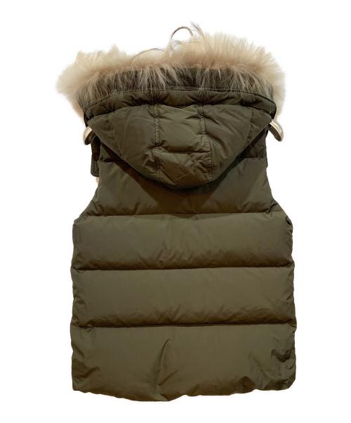 WOOLRICH（ウールリッチ）WOOLRICH (ウールリッチ) ダウンベスト オリーブ サイズ:Sの古着・服飾アイテム