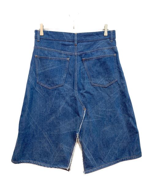 MM6 Maison Margiela（エムエムシックスメゾンマルジェラ）MM6 Maison Margiela (エムエムシックスメゾンマルジェラ) デニムスカート インディゴ サイズ:44の古着・服飾アイテム
