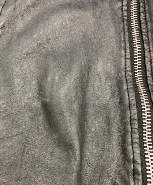 GIORGIO BRATO（ジョルジョブラッド）GIORGIO BRATO (ジョルジョブラッド) ラムレザーライダース ブラック サイズ:50の古着・服飾アイテム