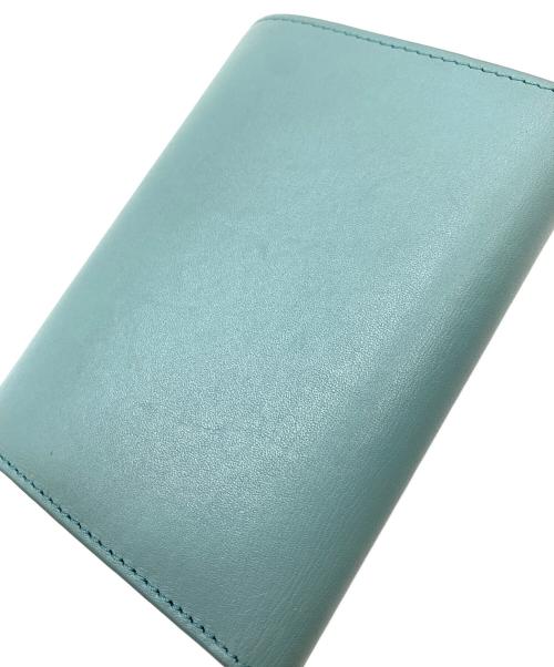 LOEWE（ロエベ）LOEWE (ロエベ) 3つ折り財布 ブルーの古着・服飾アイテム