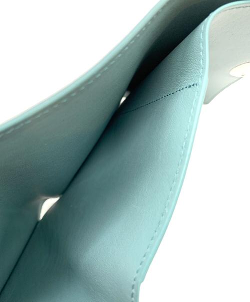 LOEWE（ロエベ）LOEWE (ロエベ) 3つ折り財布 ブルーの古着・服飾アイテム