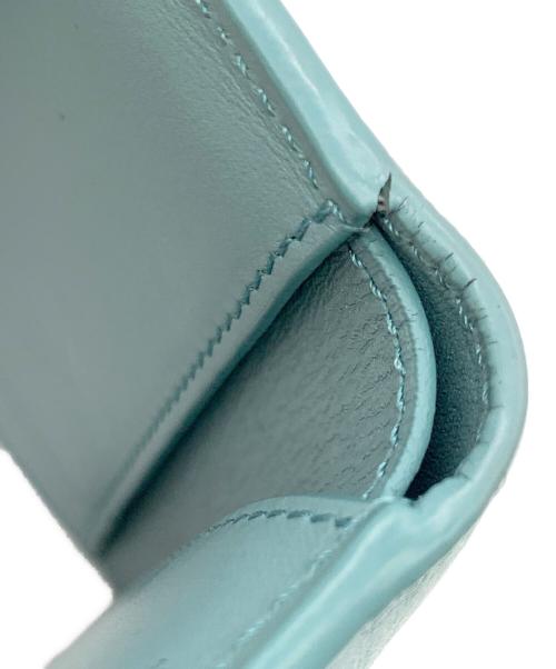 LOEWE（ロエベ）LOEWE (ロエベ) 3つ折り財布 ブルーの古着・服飾アイテム