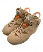 NIKE×TRAVISナイキ×トラビススコット）の古着「AIR JORDAN6 BRITISH KHAKI」｜ブラウン