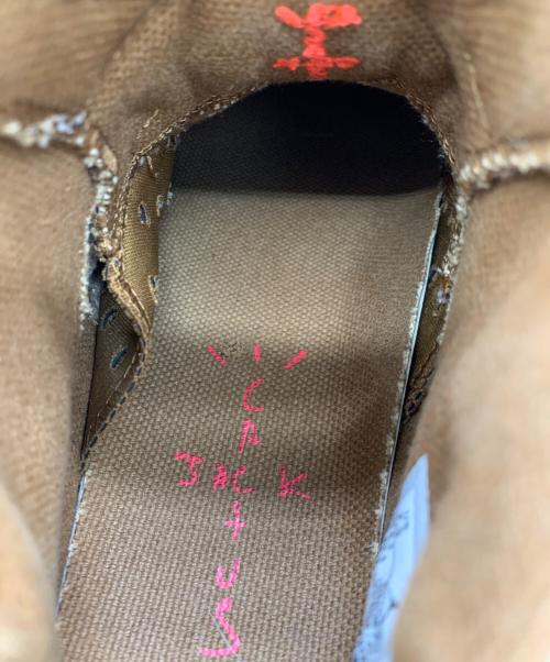 NIKE（ナイキ）NIKE (ナイキ) TRAVIS (トラビススコット) AIR JORDAN6 BRITISH KHAKI ブラウン サイズ:US：7.5の古着・服飾アイテム