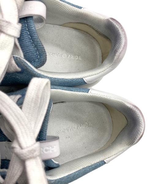 TORY BURCH（トリーバーチ）TORY BURCH (トリーバーチ) Double T  Howell Court スカイブルー サイズ:7Mの古着・服飾アイテム