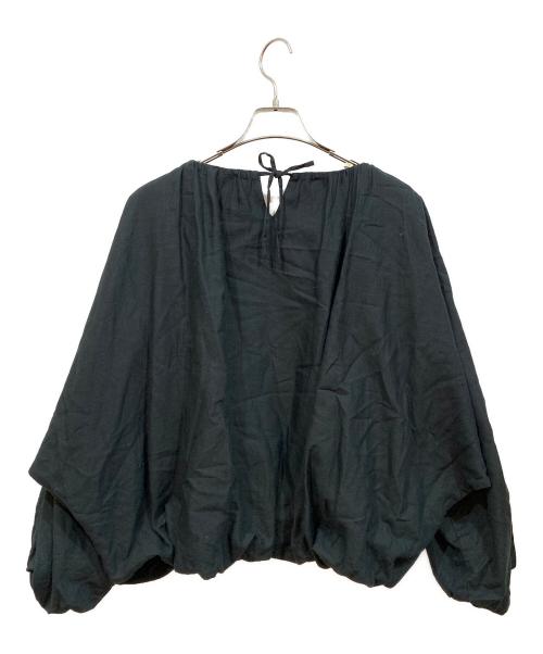 marmors（マルモア）marmors (マルモア) 長袖ブラウス ブラック サイズ:36の古着・服飾アイテム