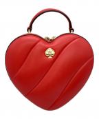 Kate Spadeケイトスペード）の古着「ハート型2WAYバッグ」｜レッド