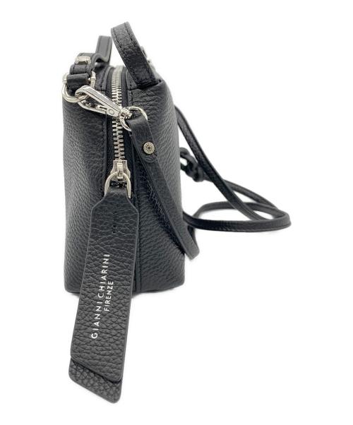 GIANNI CHIARINI（ジャンニ キアリーニ）GIANNI CHIARINI (ジャンニ キアリーニ) 2WAYミニバッグ ブラックの古着・服飾アイテム