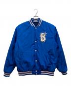 横浜DeNAベイスターズヨコハマディーエヌエーベイスターズ）の古着「スタジアムジャンパー」｜ブルー