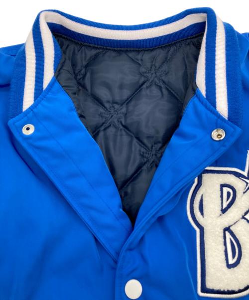 横浜DeNAベイスターズ（ヨコハマディーエヌエーベイスターズ）横浜DeNAベイスターズ (ヨコハマディーエヌエーベイスターズ) スタジアムジャンパー ブルー サイズ:Mの古着・服飾アイテム