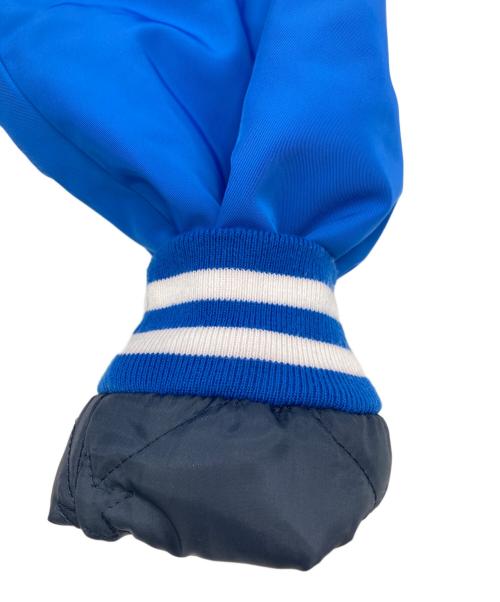 横浜DeNAベイスターズ（ヨコハマディーエヌエーベイスターズ）横浜DeNAベイスターズ (ヨコハマディーエヌエーベイスターズ) スタジアムジャンパー ブルー サイズ:Mの古着・服飾アイテム