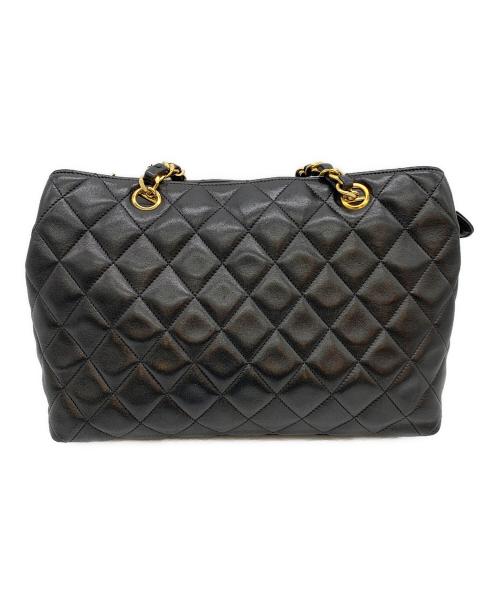 CHANEL（シャネル）CHANEL (シャネル) チェーンショルダーバッグ ブラックの古着・服飾アイテム