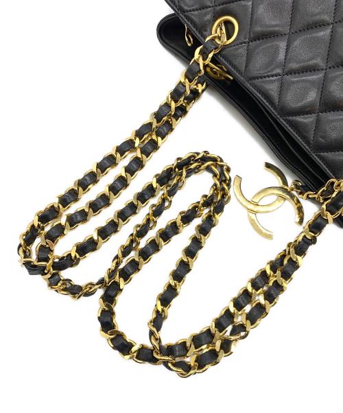 CHANEL（シャネル）CHANEL (シャネル) チェーンショルダーバッグ ブラックの古着・服飾アイテム