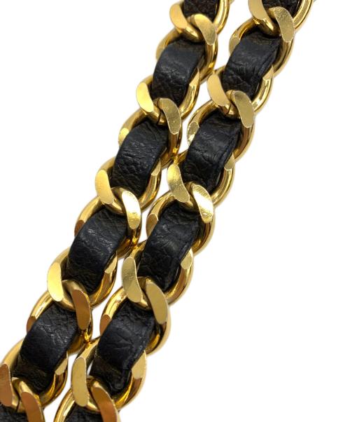 CHANEL（シャネル）CHANEL (シャネル) チェーンショルダーバッグ ブラックの古着・服飾アイテム