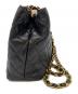CHANEL (シャネル) チェーンショルダーバッグ ブラック：190000円