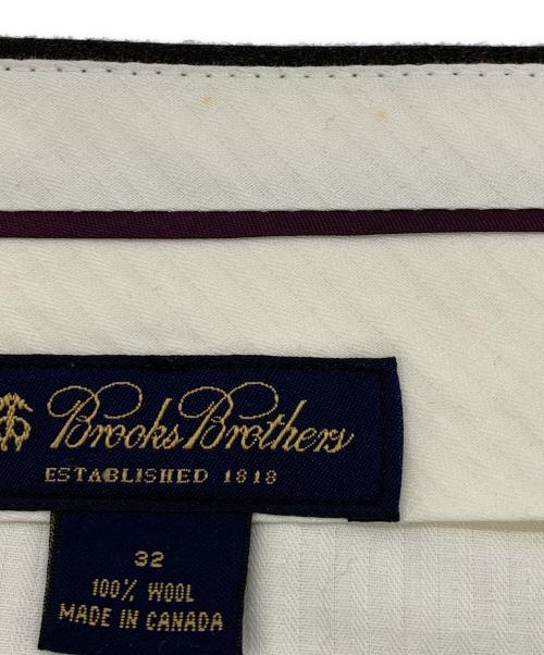 BROOKS BROTHERS（ブルックスブラザーズ）BROOKS BROTHERS (ブルックスブラザーズ) スラックスパンツ ブラウン サイズ:32の古着・服飾アイテム