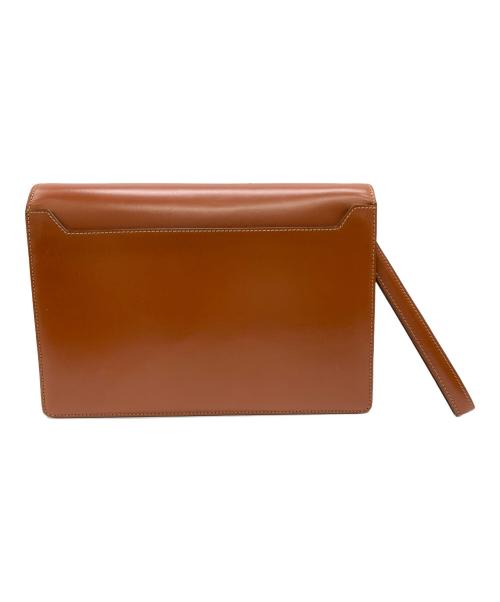 LOEWE（ロエベ）LOEWE (ロエベ) クラッチバッグ ブラウンの古着・服飾アイテム