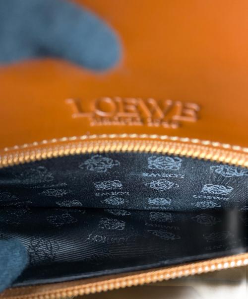 LOEWE（ロエベ）LOEWE (ロエベ) クラッチバッグ ブラウンの古着・服飾アイテム
