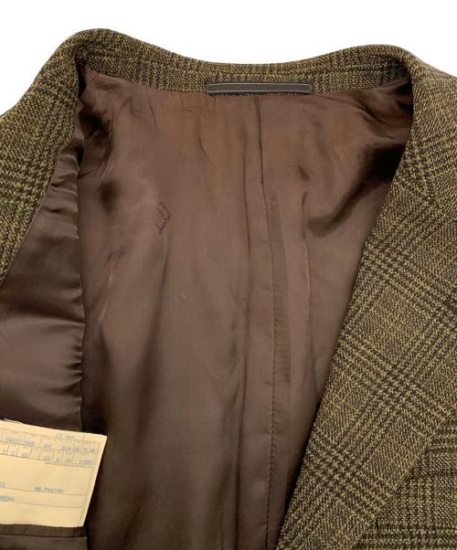 dunhill（ダンヒル）dunhill (ダンヒル) テーラードジャケット グリーン サイズ:48の古着・服飾アイテム