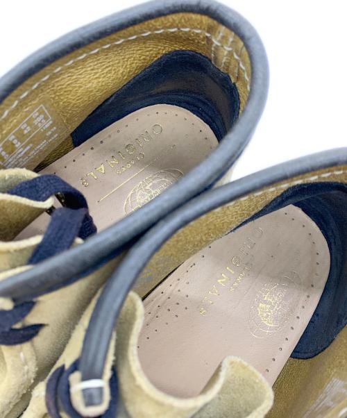 CLARKS（クラークス）CLARKS (クラークス) wu-tang clan (ウータンクラン) ワラビーブーツ ベージュ サイズ:US(M)/9の古着・服飾アイテム