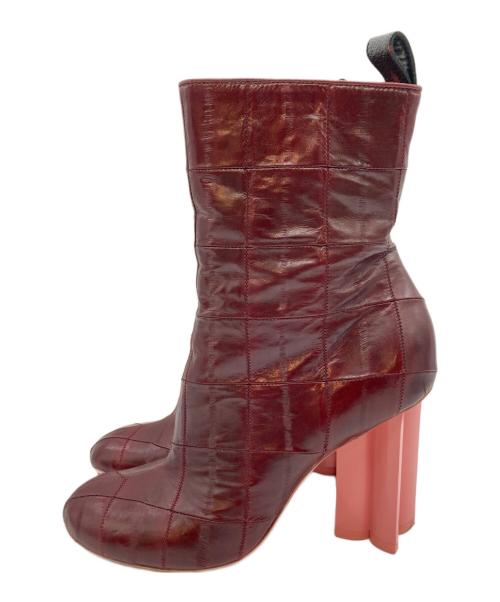 LOUIS VUITTON（ルイ ヴィトン）LOUIS VUITTON (ルイ ヴィトン) ブーツ ボルドー サイズ:25 1/2の古着・服飾アイテム