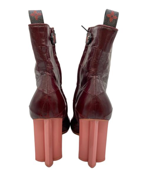 LOUIS VUITTON（ルイ ヴィトン）LOUIS VUITTON (ルイ ヴィトン) ブーツ ボルドー サイズ:25 1/2の古着・服飾アイテム