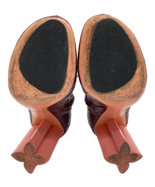 LOUIS VUITTON（ルイ ヴィトン）LOUIS VUITTON (ルイ ヴィトン) ブーツ ボルドー サイズ:25 1/2の古着・服飾アイテム