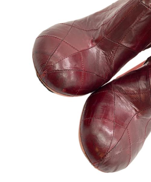 LOUIS VUITTON（ルイ ヴィトン）LOUIS VUITTON (ルイ ヴィトン) ブーツ ボルドー サイズ:25 1/2の古着・服飾アイテム