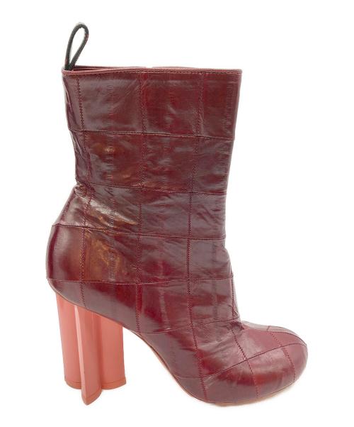 LOUIS VUITTON（ルイ ヴィトン）LOUIS VUITTON (ルイ ヴィトン) ブーツ ボルドー サイズ:25 1/2の古着・服飾アイテム