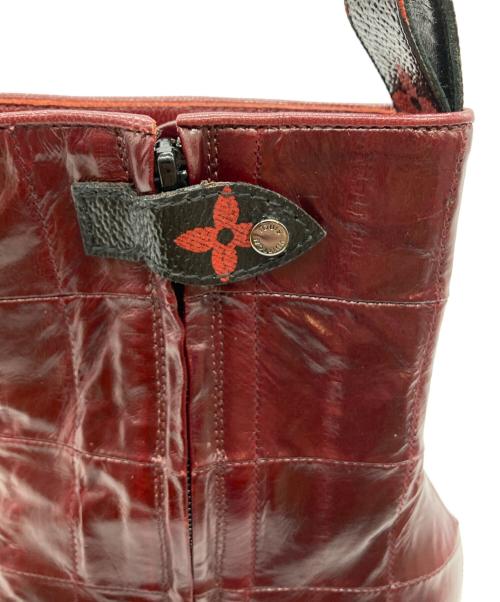 LOUIS VUITTON（ルイ ヴィトン）LOUIS VUITTON (ルイ ヴィトン) ブーツ ボルドー サイズ:25 1/2の古着・服飾アイテム