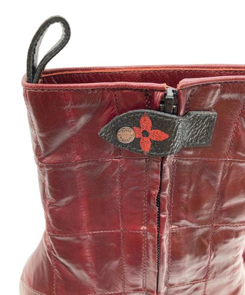 LOUIS VUITTON（ルイ ヴィトン）LOUIS VUITTON (ルイ ヴィトン) ブーツ ボルドー サイズ:25 1/2の古着・服飾アイテム