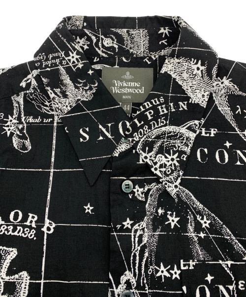 Vivienne Westwood（ヴィヴィアンウエストウッド）Vivienne Westwood (ヴィヴィアンウエストウッド) 半袖シャツ ブラック サイズ:44の古着・服飾アイテム