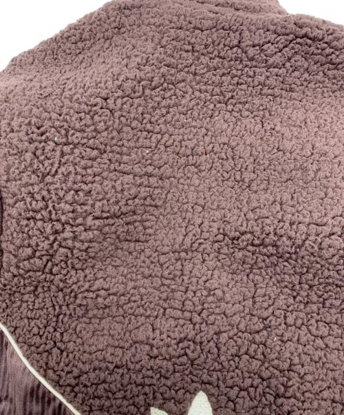 adidas（アディダス）adidas (アディダス) コーデュロイ フリースミックス ジャケット ブラウン サイズ:L 未使用品の古着・服飾アイテム